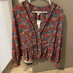 Floral blouse